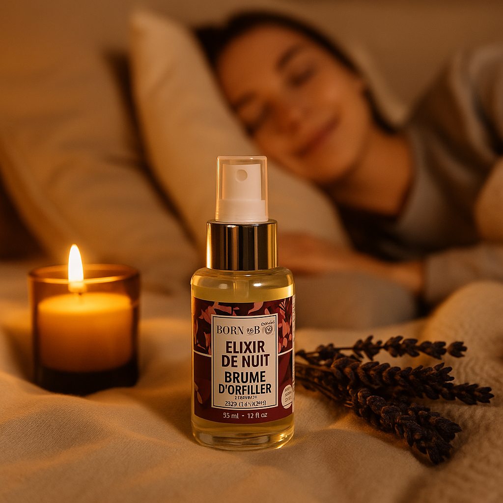 Brume d’Oreiller Élixir de Nuit Zen – Ambiance Détente & Nuit Paisible