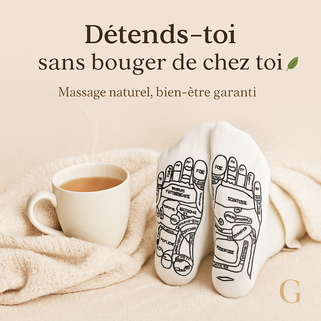 Chaussettes de Réflexologie Plantaire