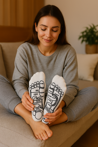 Chaussettes de Réflexologie Plantaire