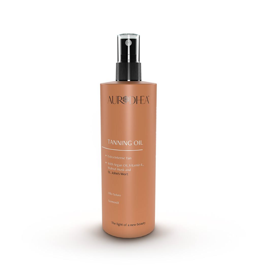 Huile solaire bronzante au brou de Noix et Millepertuis - 150 ml - Enrichie en huile d’Argan et Vitamine E