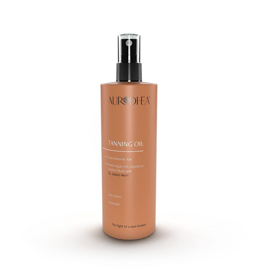 Huile solaire bronzante au brou de Noix et Millepertuis - 150 ml - Enrichie en huile d’Argan et Vitamine E